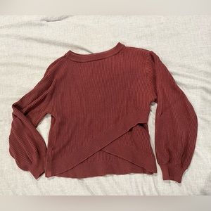Lululemon reversible crossover sweater